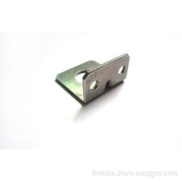 4 Slide / Number Steel Stamping Parts , Curved Nickel-plati